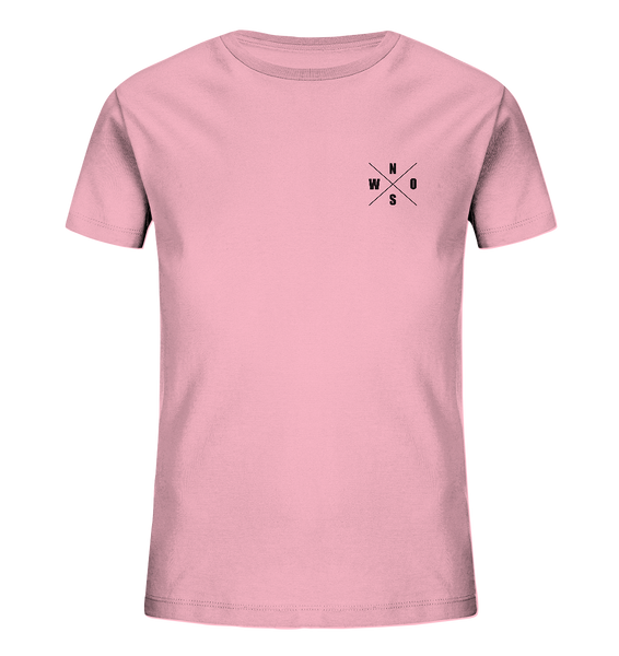 N.O.S.W. BLOCK Fanblock Shirt "FROM FATHER TO SON" Kids UNISEX Organic T-Shirt cotton pink