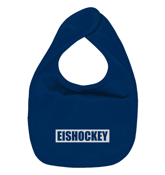N.O.S.W. BLOCK Lätzchen "EISHOCKEY" Organic Baby-Lätzchen nautical blue