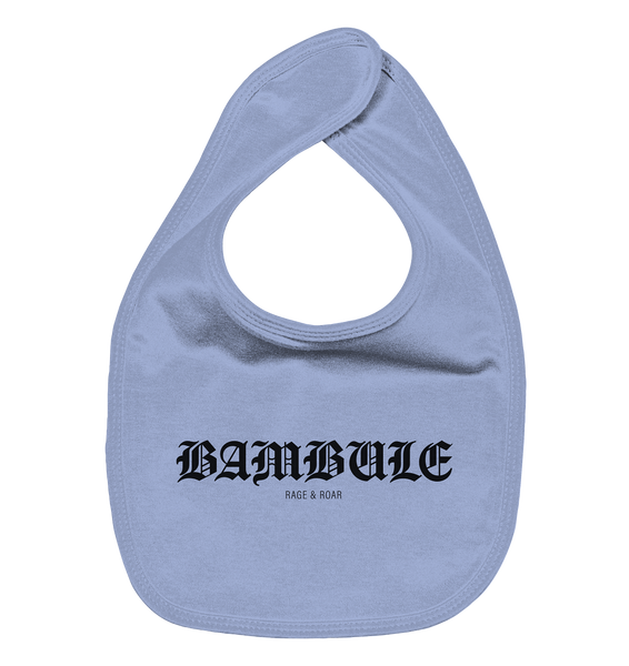 RIOT//GROUNDS Baby Lätzchen „BAMBULE RAGE & ROAR“ – dusty blue