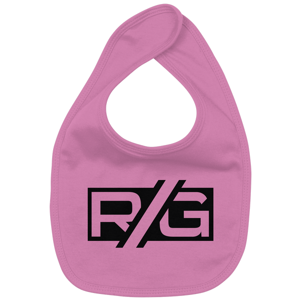 RIOT//GROUNDS Lätzchen "R//G kultur.kurve.kaos." Organic Baby-Lätzchen bubble gum pink