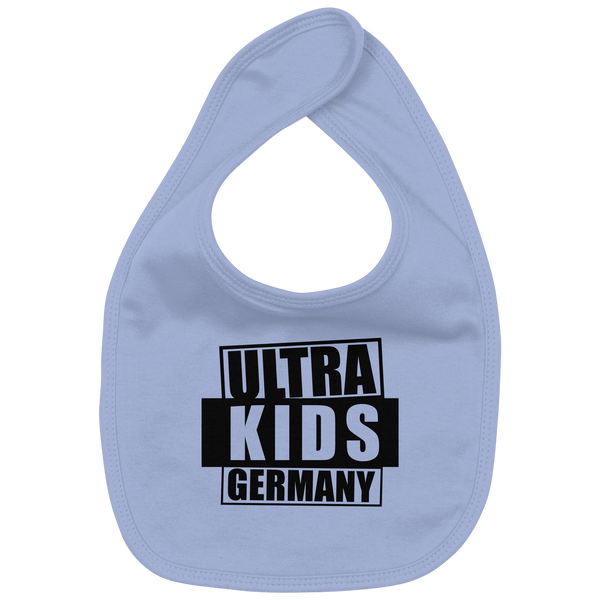 N.O.S.W. BLOCK Lätzchen "ULTRA KIDS GERMANY" Organic Baby-Lätzchen dusty blue