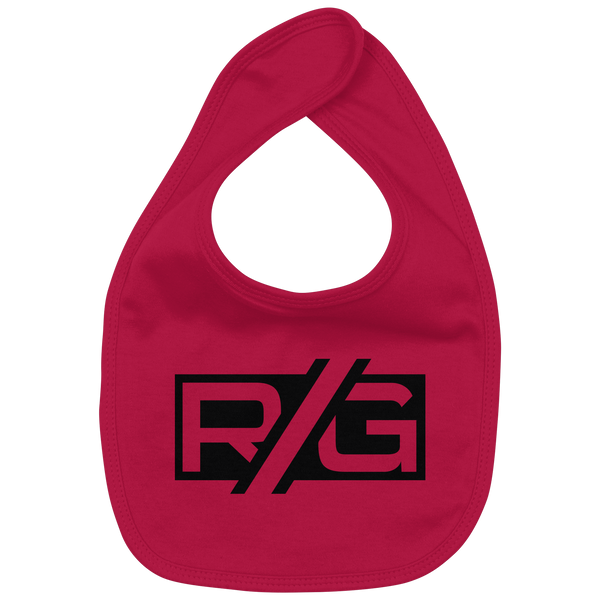 RIOT//GROUNDS Lätzchen "R//G kultur.kurve.kaos." Organic Baby-Lätzchen red