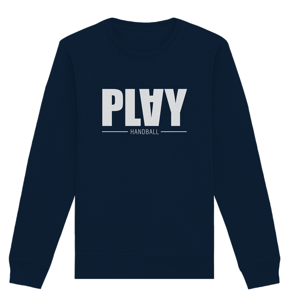 Fanblock "PLAY HANDBALL" - Organic Basic Unisex Sweatshirt