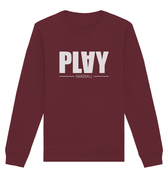Fanblock "PLAY HANDBALL" - Organic Basic Unisex Sweatshirt
