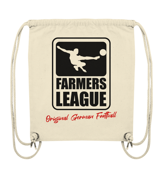 BLOCK.FC Tote-Bag "FARMERS LEAGUE" Organic Turnbeutel natural raw