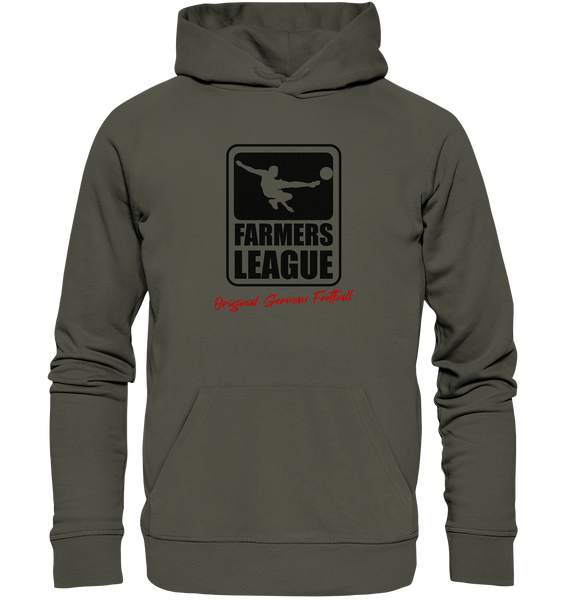 BLOCK.FC Fanblock Hoodie "FARMERS LEAGUE" Männer Organic Kapuzenpullover khaki