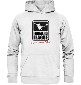 BLOCK.FC Fanblock Hoodie "FARMERS LEAGUE" Männer Organic Kapuzenpullover weiss