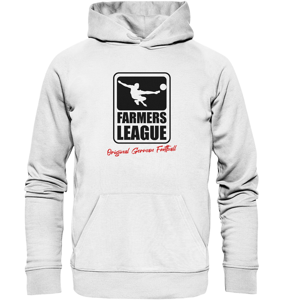 BLOCK.FC Fanblock Hoodie "FARMERS LEAGUE" Männer Organic Kapuzenpullover weiss