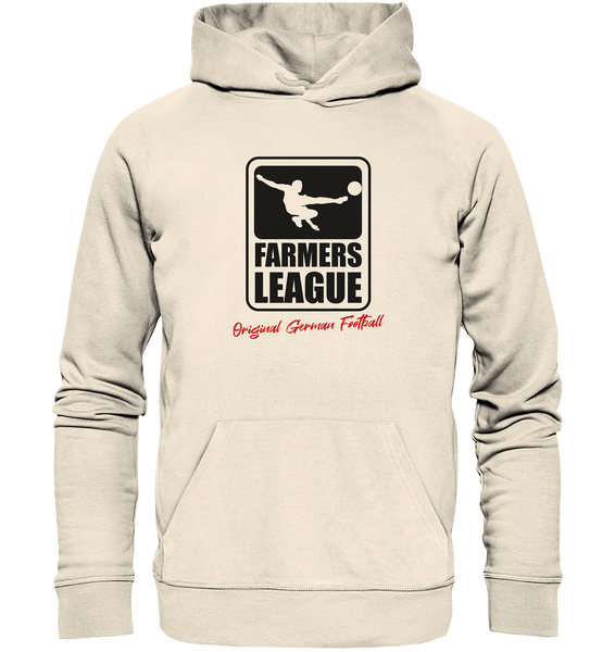 BLOCK.FC Fanblock Hoodie "FARMERS LEAGUE" Männer Organic Kapuzenpullover natural raw