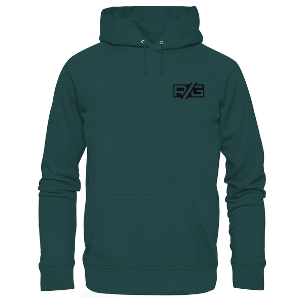 RIOT//GROUNDS Fanblock Hoodie „R//G kultur.kurve.kaos.“ – glazed green