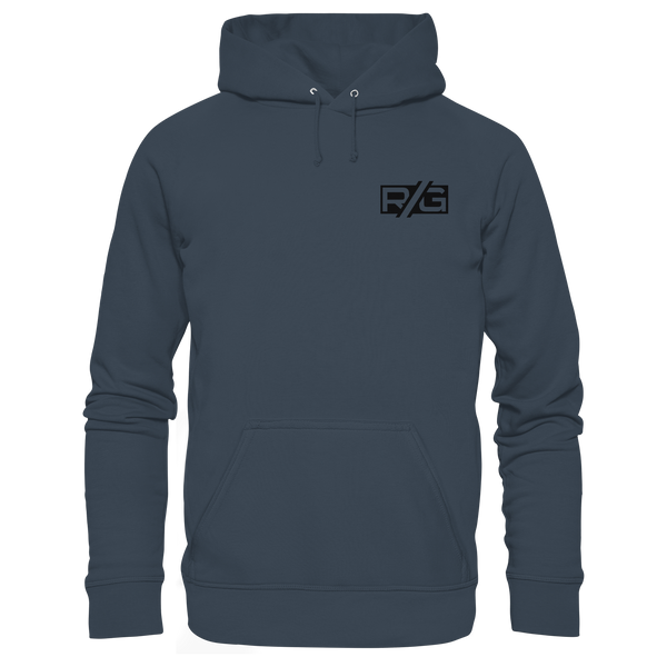 RIOT//GROUNDS Fanblock Hoodie „R//G kultur.kurve.kaos.“ – india ink grey