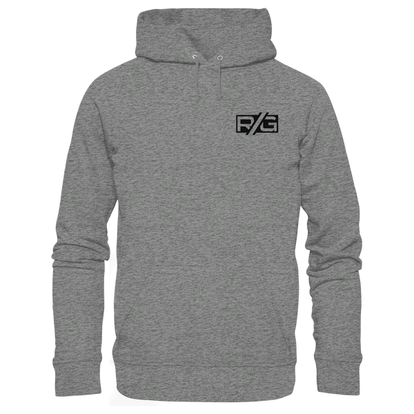 RIOT//GROUNDS Fanblock Hoodie „R//G kultur.kurve.kaos.“ – mid heather grey