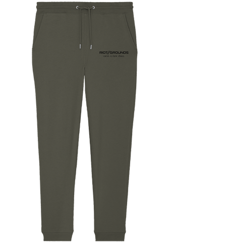 RIOT//GROUNDS Jogginghose "RIOT//GROUNDS curve. culture. chaos." Organic Jogger Pants khaki
