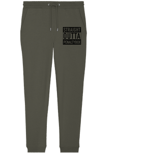 N.O.S.W. BLOCK Fanblock Jogginghose "STRAIGHT OUTTA PENALTYBOX" Organic Jogger Pants khkai