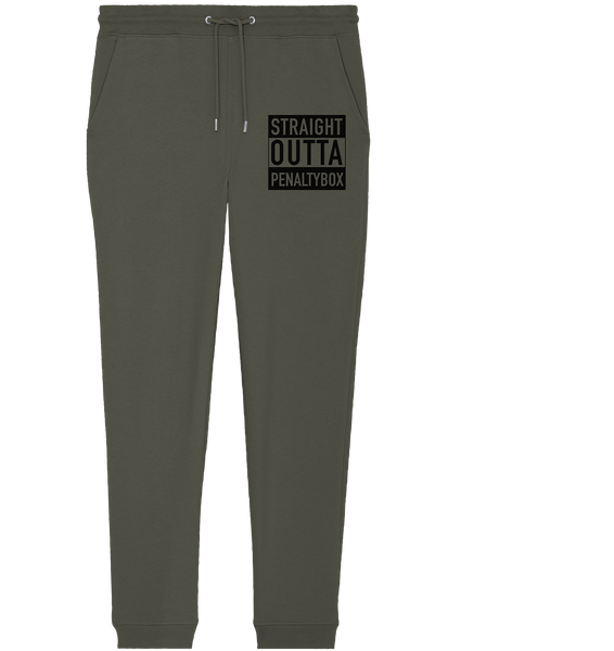 N.O.S.W. BLOCK Fanblock Jogginghose "STRAIGHT OUTTA PENALTYBOX" Organic Jogger Pants khkai