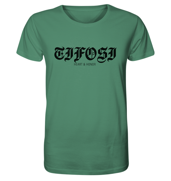 RIOT//GROUNDS Shirt "TIFOSI HEART & HONOR" Organic T-Shirt green bay
