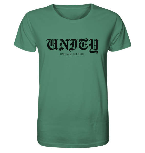 RIOT//GROUNDS Shirt "UNITY UNCHAINED & TRUE" Organic T-Shirt green bay