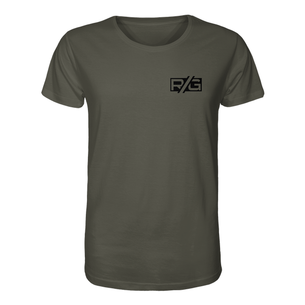 RIOT//GROUNDS Shirt "R//G kultur. kurve. kaos." beidseitig bedrucktes Organic T-Shirt (100 % Bio Baumwolle)