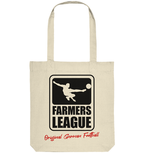 BLOCK.FC Tote-Bag "FARMERS LEAGUE" Organic Baumwolltasche (80% Recycelter Baumwolle und 20% recyceltes Polyester)