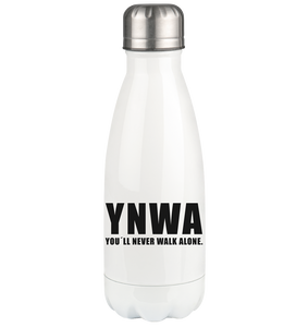 N.O.S.W. BLOCK Trinkflasche Edelstahl "YNWA" Thermoflasche 350ml