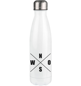 N.O.S.W. BLOCK Trinkflasche Edelstahl "FROM FATHER TO SON" Thermosflasche 500ml