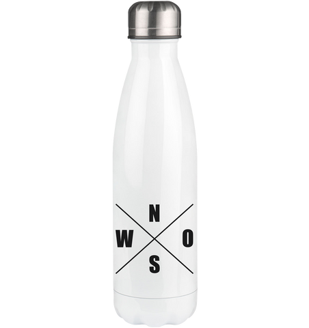 N.O.S.W. BLOCK Trinkflasche Edelstahl "FROM FATHER TO SON" Thermosflasche 500ml