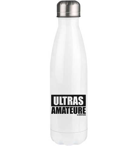 N.O.S.W. BLOCK Trinkflasche Edelstahl "ULTRAS AMATEURE" Thermoflasche 500ml