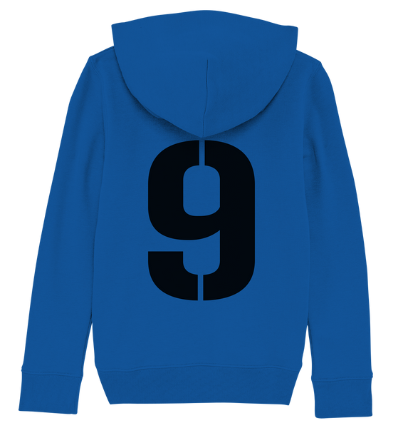 BLOCK.FC Fanblock Hoodie "STADIONKIND" Kids UNISEX Organic Kapuzenpullover blau