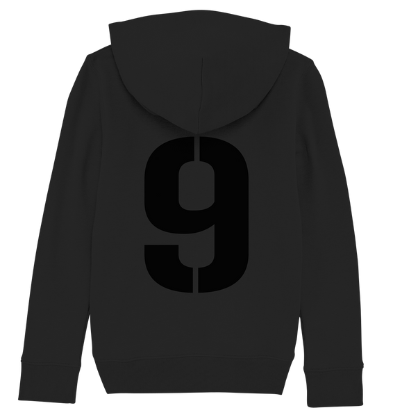 BLOCK.FC Fanblock Hoodie "STADIONKIND" Kids UNISEX Organic Kapuzenpullover schwarz