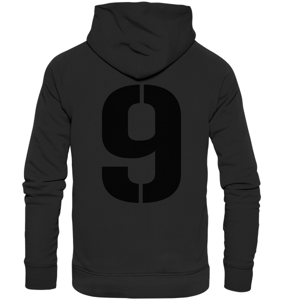 BLOCK.FC Fanblock Hoodie "STADIONKIND" Männer Organic Fashion Kapuzenpullover schwarz