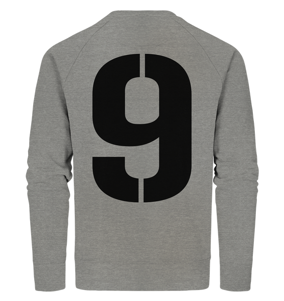 BLOCK.FC Fanblock Sweater "STADIONKIND" Männer Organic Sweatshirt mid heather grau