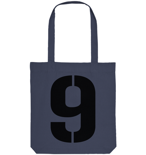 BLOCK.FC Fanblock Tote-Bag "STADIONKIND" Organic Baumwolltasche midnight blue