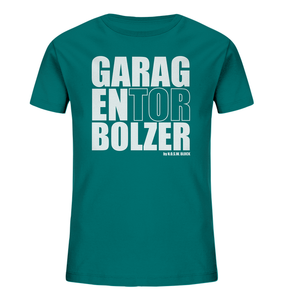 Teamsport Shirt "GARAGENTOR BOLZER" Kids Organic UNISEX T-Shirt ocean depth