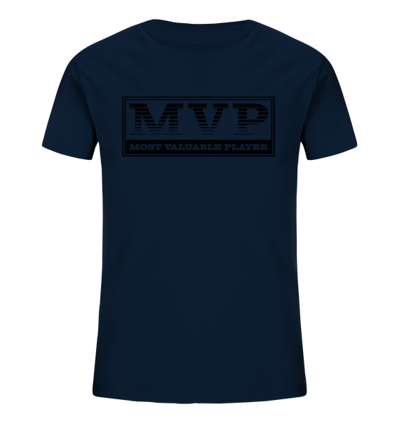 N.O.S.W. BLOCK Teamsport Shirt "MVP" Kids Organic UNISEX T-Shirt navy