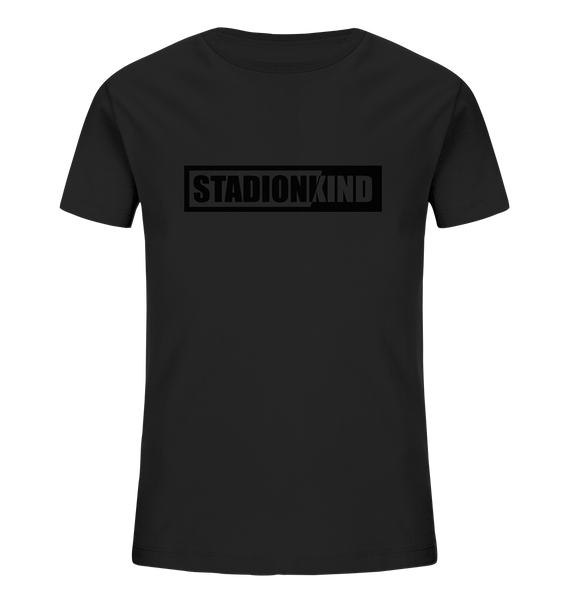 BLOCK.FC Fanblock Shirt "STADIONKIND" Kids Organic Shirt schwarz