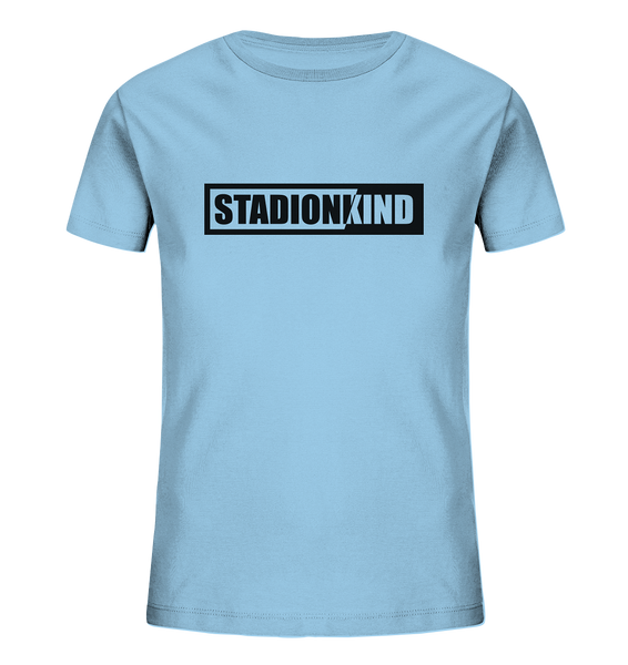 BLOCK.FC Fanblock Shirt "STADIONKIND" Kids Organic Shirt himmelblau