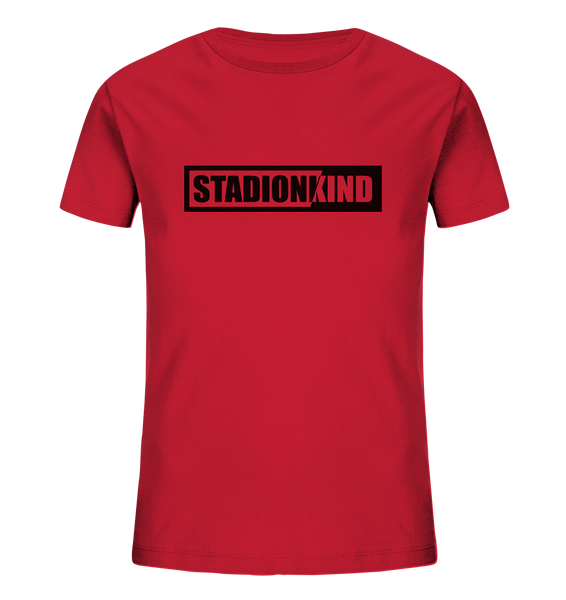 BLOCK.FC Fanblock Shirt "STADIONKIND" Kids Organic Shirt rot