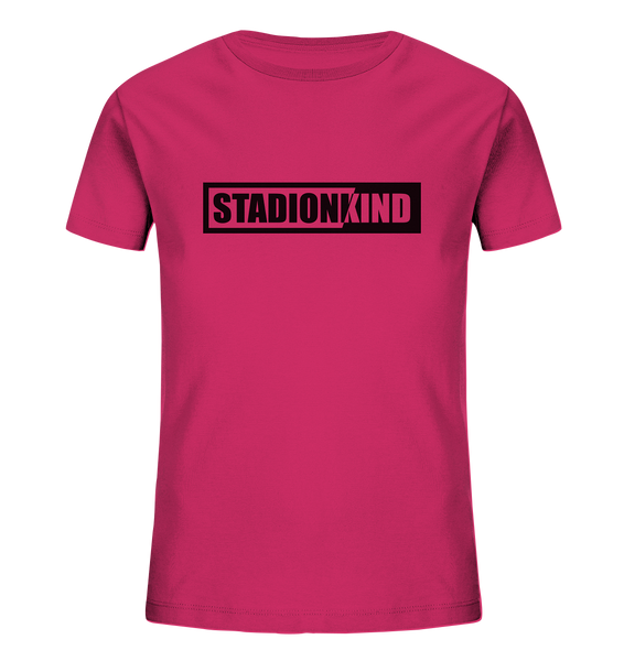 BLOCK.FC Fanblock Shirt "STADIONKIND" Kids Organic Shirt himbeere