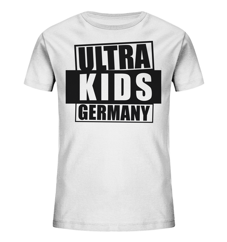 N.O.S.W. BLOCK Fanblock Shirt "ULTRA KIDS GERMANY" Kids UNISEX Organic T-Shirt weiss