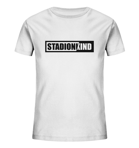 BLOCK.FC Fanblock Shirt "STADIONKIND" Kids Organic Shirt weiss