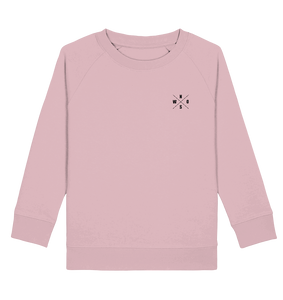 N.O.S.W. BLOCK Fanblock Sweater "STRAIGHT OUTTA FANBLOCK" Kids UNISEX Organic Sweatshirt cotton pink