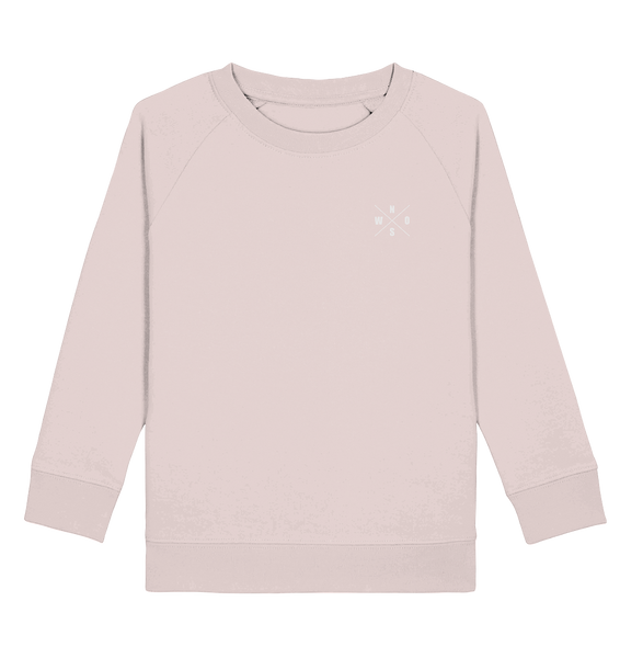 N.O.S.W. BLOCK Fanblock Sweater "AGAINST MODERN FOOTBALL" Kids UNISEX Organic Sweatshirt candy pink