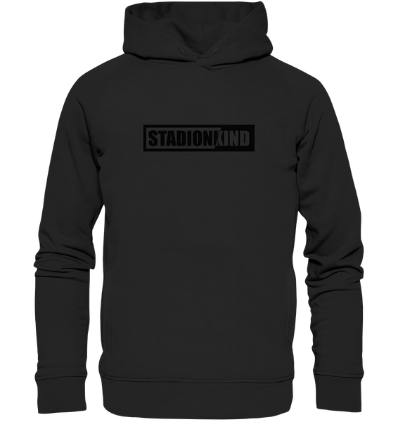 BLOCK.FC Fanblock Hoodie "STADIONKIND" Männer Organic Fashion Kapuzenpullover chwarz