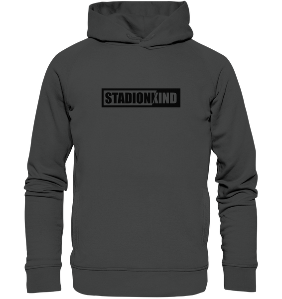 BLOCK.FC Fanblock Hoodie "STADIONKIND" Männer Organic Fashion Kapuzenpullover anthrazit