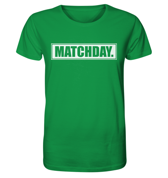 N.O.S.W. BLOCK Fanblock Shirt "MATCHDAY." Männer Organic T-Shirt grün