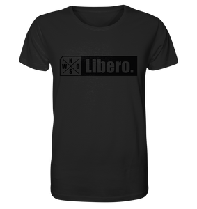 N.O.S.W. BLOCK Teamsport Shirt "Libero." Männer Organic T-Shirt schwarz