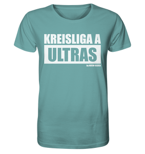 N.O.S.W. BLOCK Fanblock Ultras Shirt "KREISLIGA A ULTRAS" Männer Organic Rundhals T-Shirt citadel blue