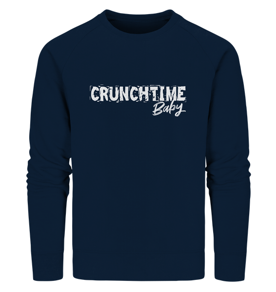 N.O.S.W BLOCK Fanblock Sweater "CRUNCHTIME Baby" Männer Organic Sweatshirt navy