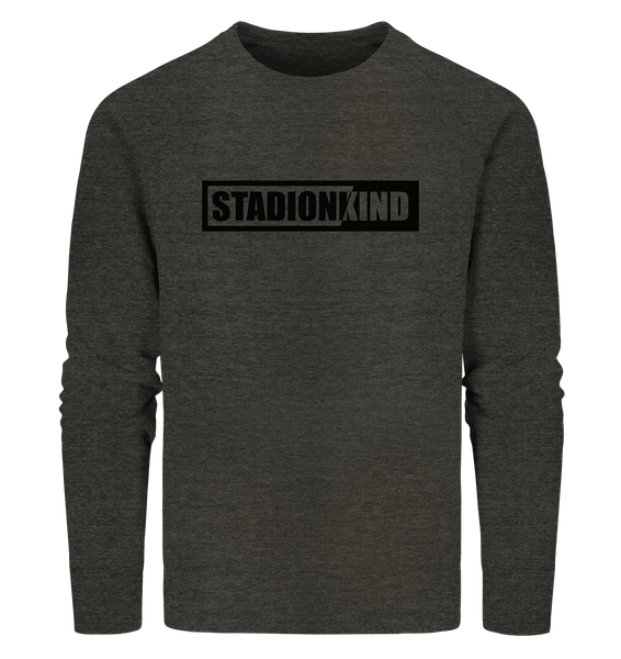 BLOCK.FC Fanblock Sweater "STADIONKIND" Männer Organic Sweatshirt dark heather grau