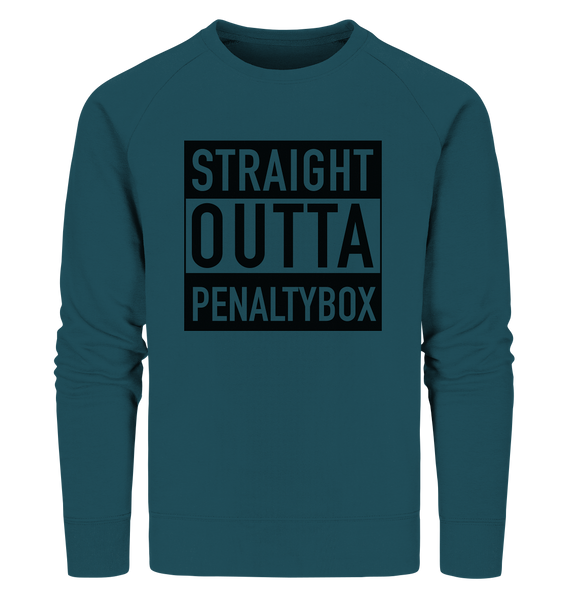 N.O.S.W. BLOCK Sweater "STRAIGHT OUTTA PENALTY BOX" Männer Organic Sweatshirt stargazer